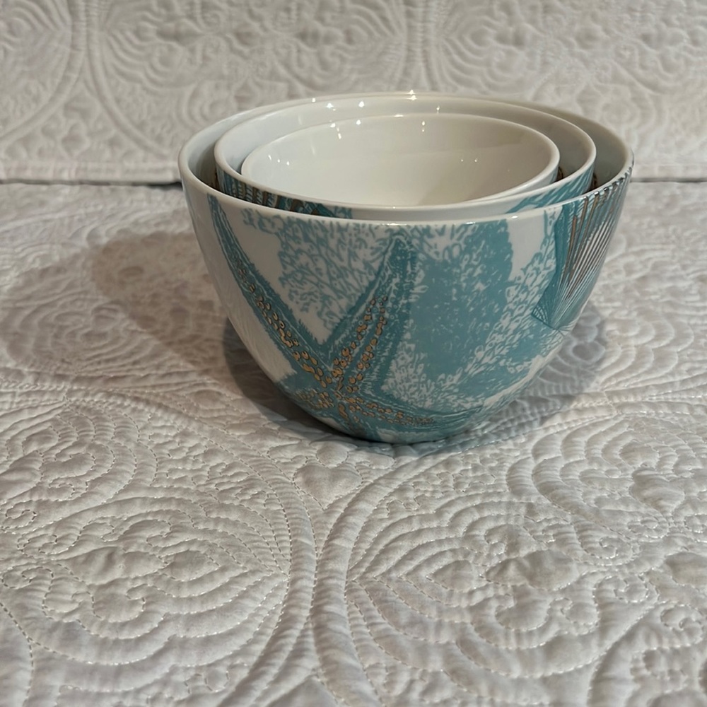 Oxford & Thyme nesting bowls, set of three,‎ NWOT